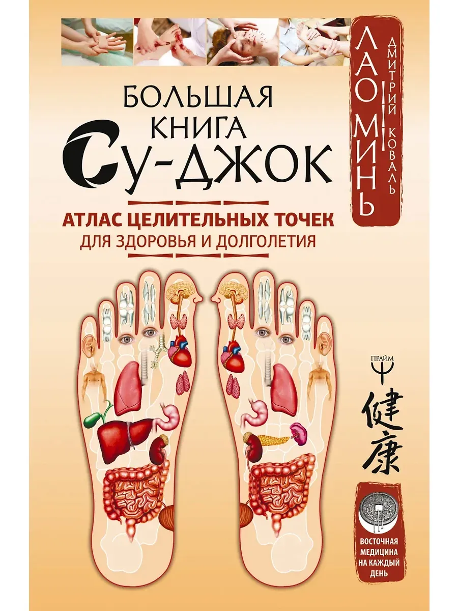 Большая книга Су-джок. Атлас целительных точек для здоровья