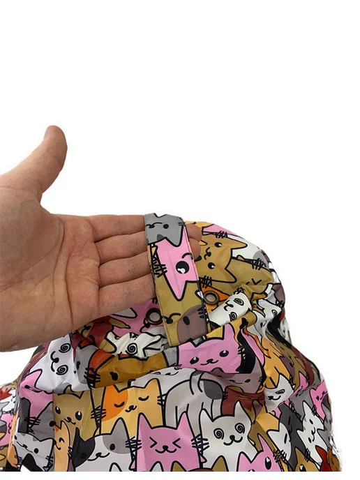 LOFTex Чехол для кресла мешка Коты, розовый, фото 2