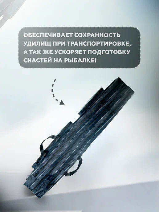 EASTSHARK Чехол синий 3 секции 1,6 м, 1,6 м, фото 3