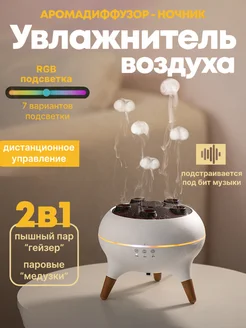Увлажнитель воздуха с аромадиффузором Медуза 373538711 купить за 2 909 ₽ в интернет‑магазине Wildberries