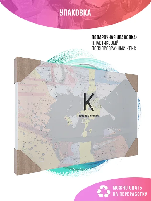 КРАСИВО КРАСИМ Тайлер Дерден Арт, 40 х 60 см, 40x60 см, фото 8