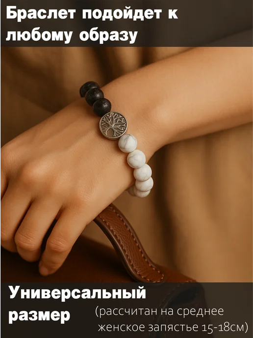 КрафтДари Подарок подруге браслет на день рождения на новый год, вариант, фото 3