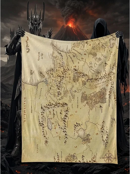 Hilari Плед Властелин Колец lord of the rings, бежевый, фото 2