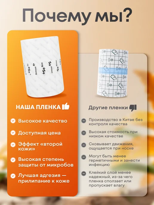 Синева Защитная плёнка для тату в период заживления 15см х 10м, вариант, фото 2