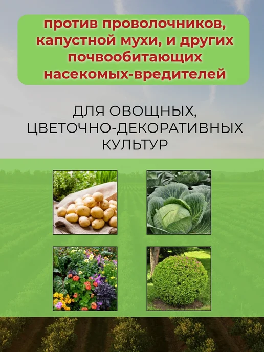 Почин от вредителей проволочника для растений 5 шт, 5 шт, фото 2