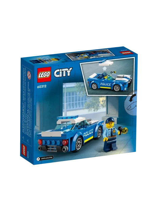 LEGO Конструктор Сity 60312 Полицейская машина, синий, фото 2