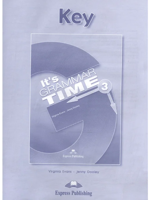 It's Grammar Time 3 Key 