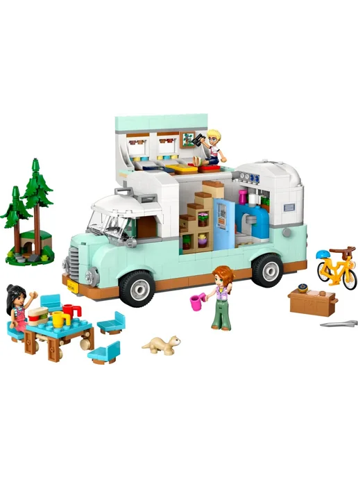 LEGO Конструктор Friends 42663 Приключение в фургоне дружбы, зеленый, фото 5