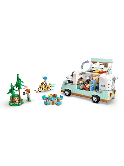 LEGO Конструктор Friends 42663 Приключение в фургоне дружбы, зеленый, фото 8