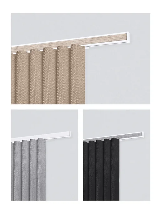 hamеleon Карниз 240см потолочный алюминиевый для штор, 1ряд, 4 м, фото 8