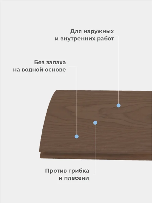 Zerwood Состав защитно-декоративный по дереву палисандр 2,5 кг, 2,5 кг, фото 2