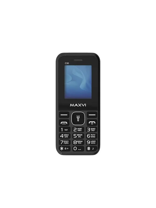 Maxvi Мобильный телефон C30 Черный, черный, фото 2