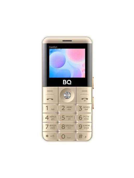 BQ Мобильный телефон 2006 Comfort Золотой+Черный, черный, фото 2