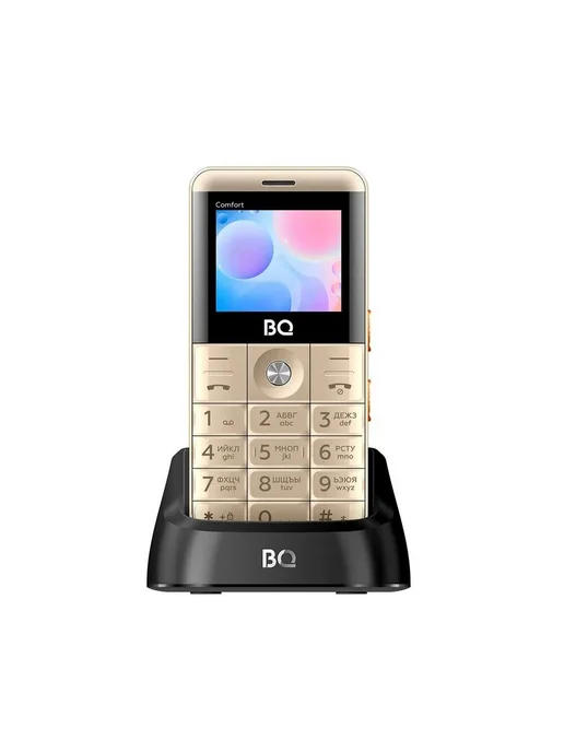 BQ Мобильный телефон 2006 Comfort Золотой+Черный, черный, фото 4