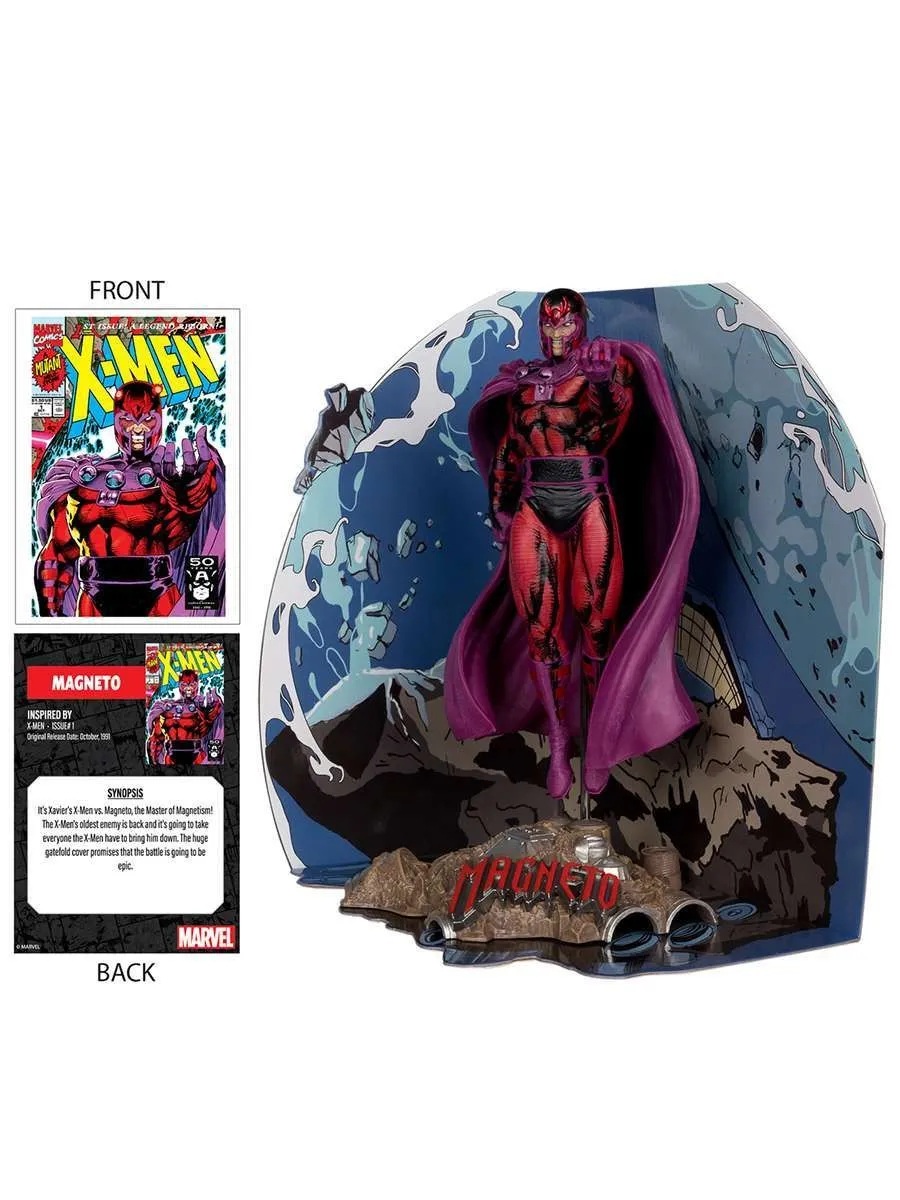 Фигурка Marvel Магнето 1:10 Серия Обложки Комиксов 17см