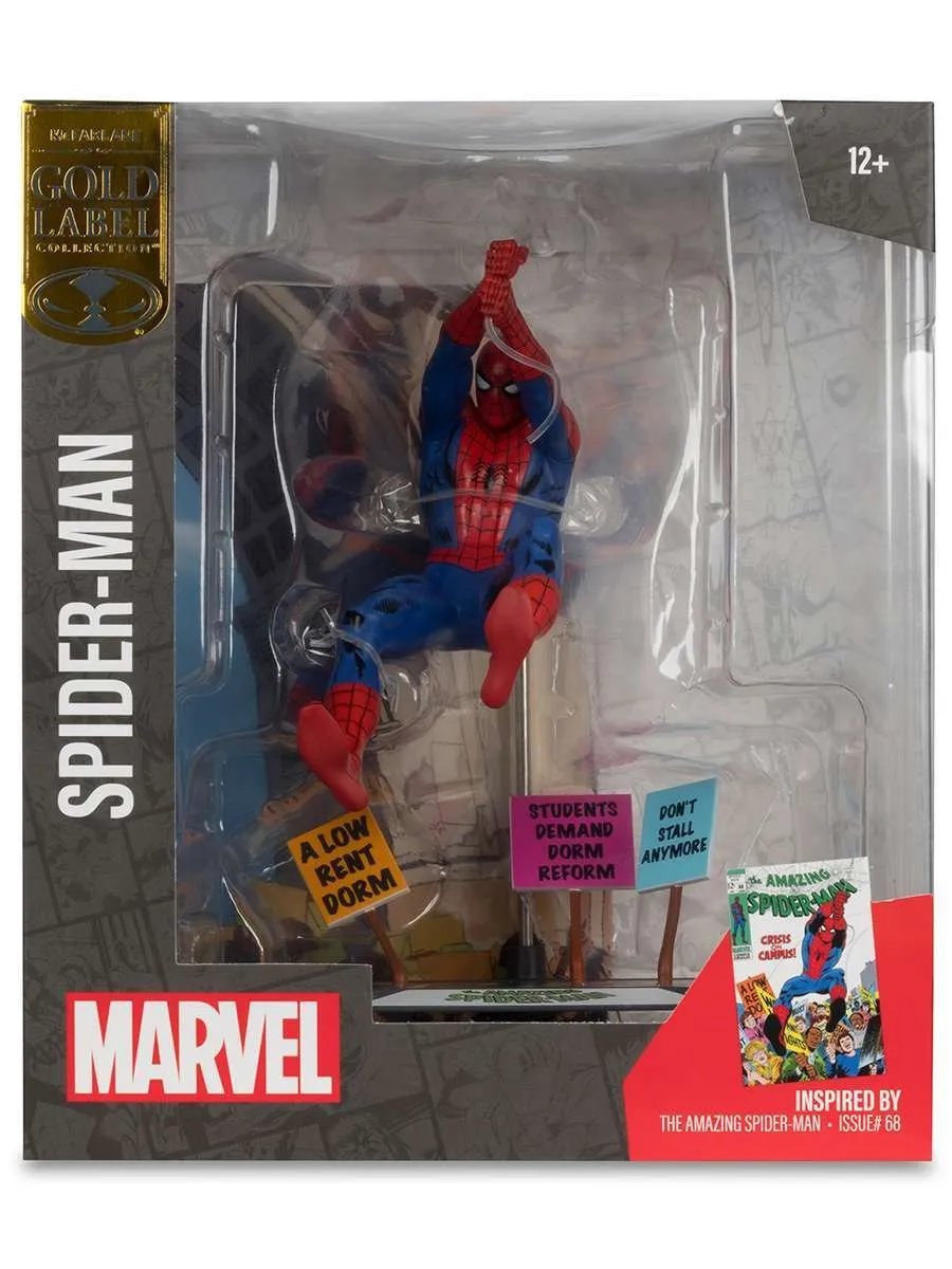 Фигурка Marvel Человек-Паук Серия Обложки Комиксов 15см