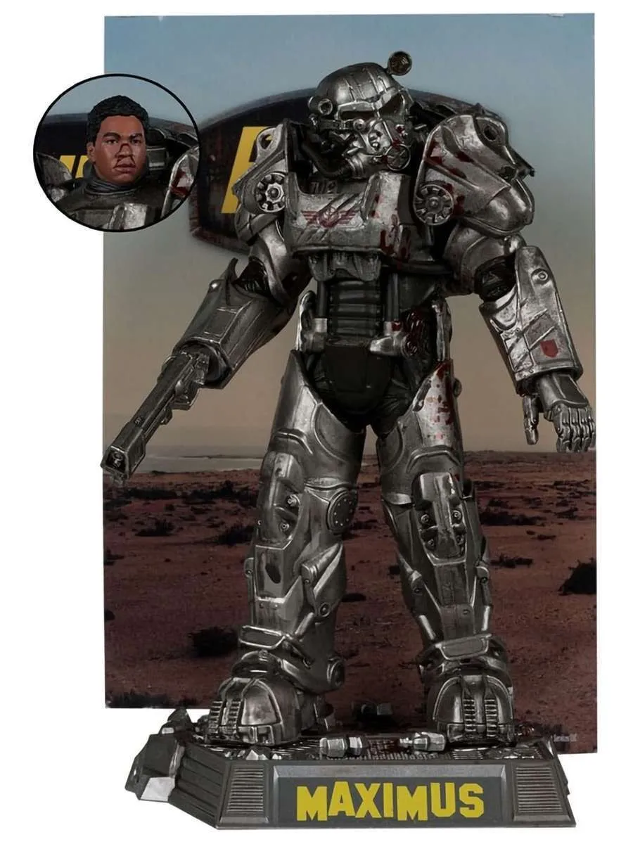 Набор фигурок Fallout Lucy Maximus The Ghoul Vault Boy 15см