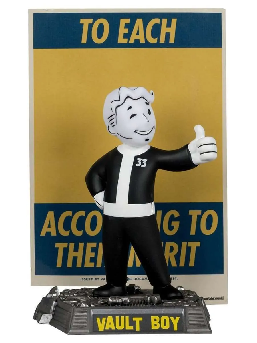 Набор фигурок Fallout Lucy Maximus The Ghoul Vault Boy 15см