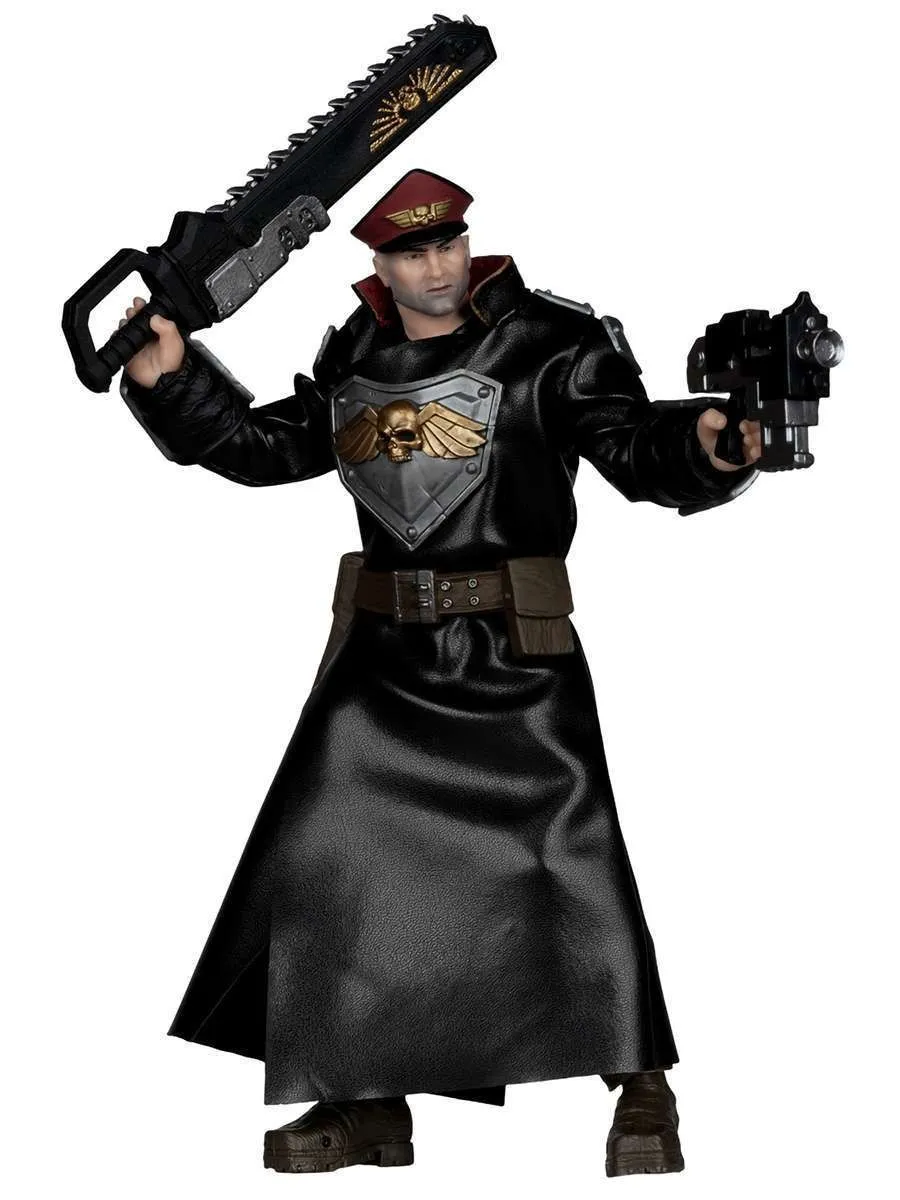 Фигурка Warhammer 40000 Astra Militarum Commissar Wv10 18см
