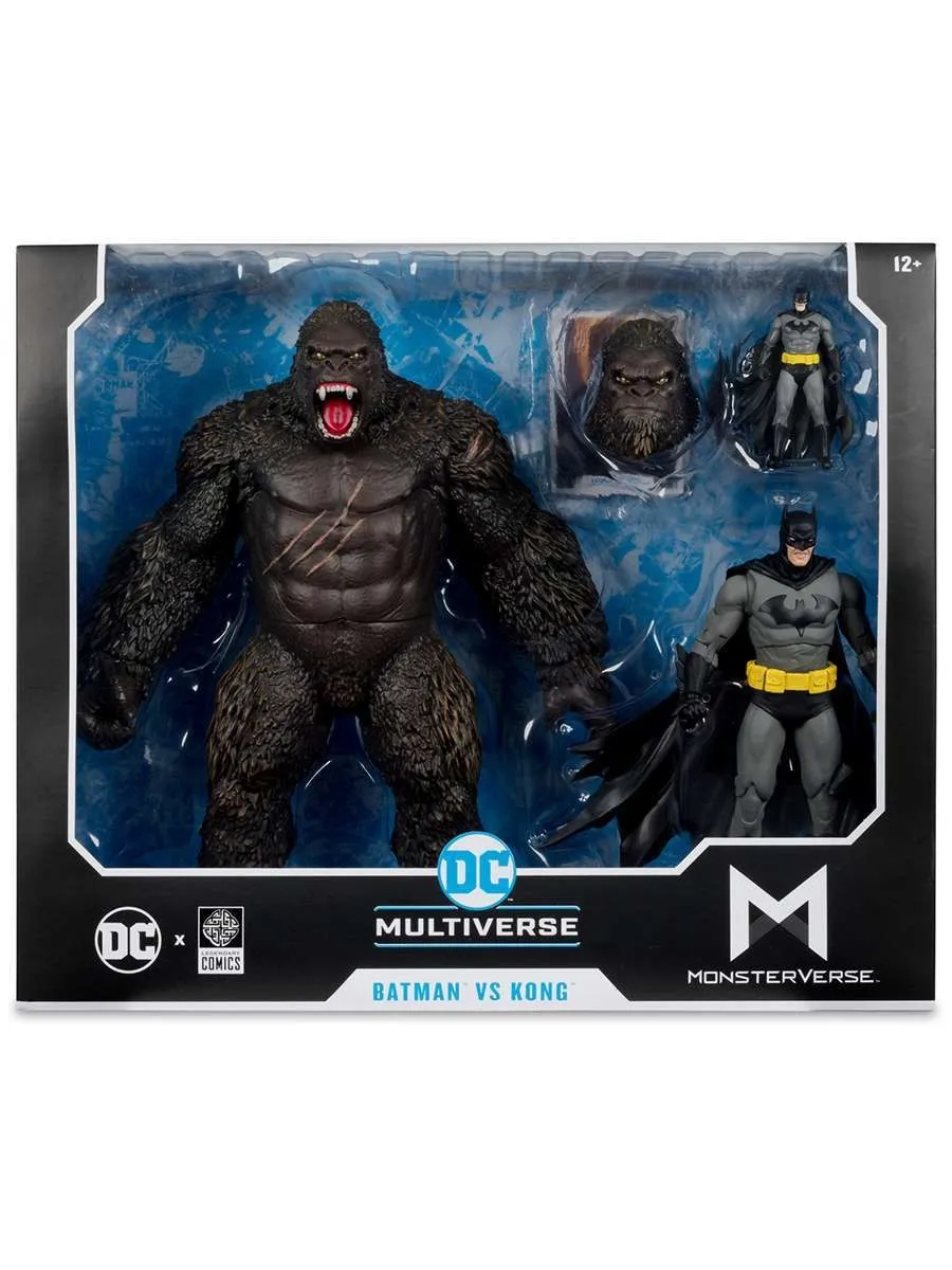 Фигурка DC Бэтмен против Конга Batman Vs Kong 2PK 138627