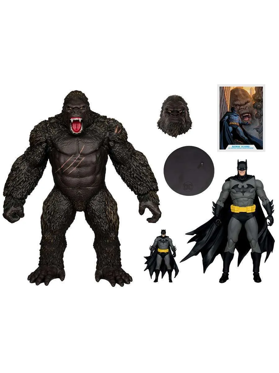 Фигурка DC Бэтмен против Конга Batman Vs Kong 2PK 138627