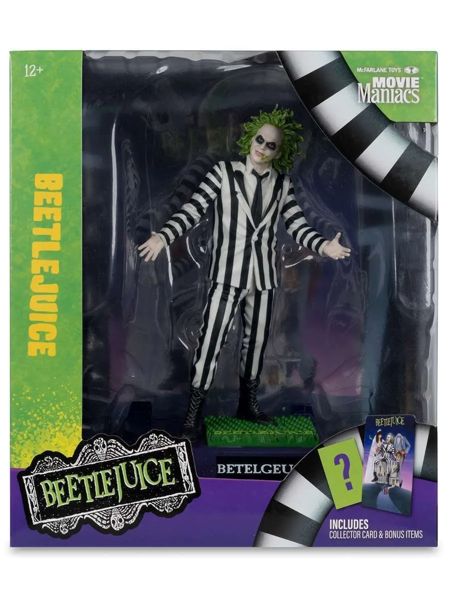 Фигурка Movie Maniacs Битлджус Битлджус Beetlejuice 15см