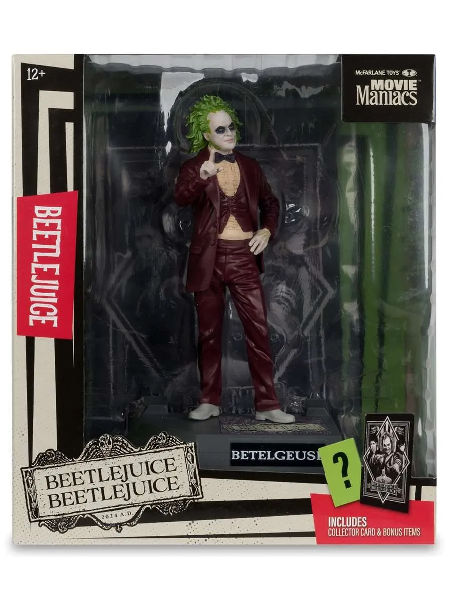 Фигурка Movie Maniacs Битлджус Битлджус Beetlejuice 2 15см