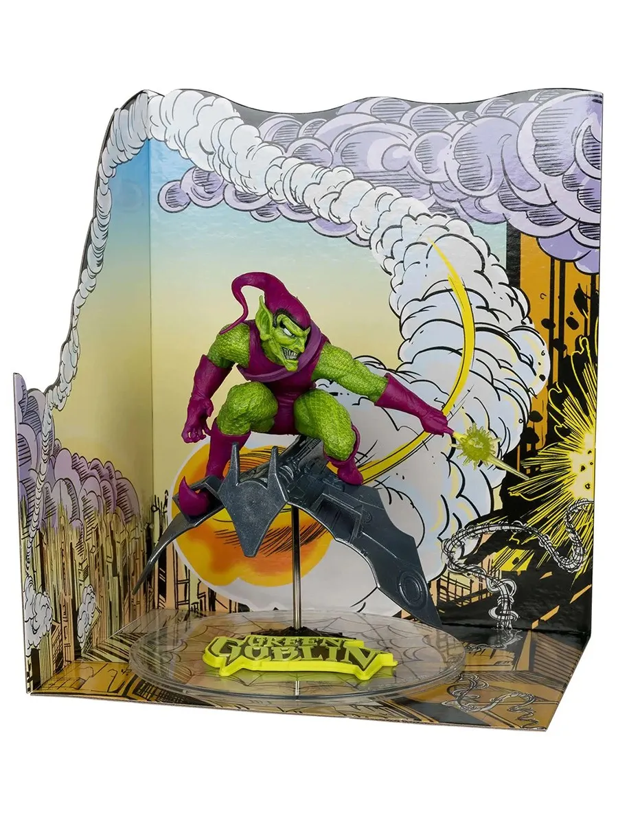 Фигурка Marvel Зеленый Гоблин Серия Обложки Комиксов 15см