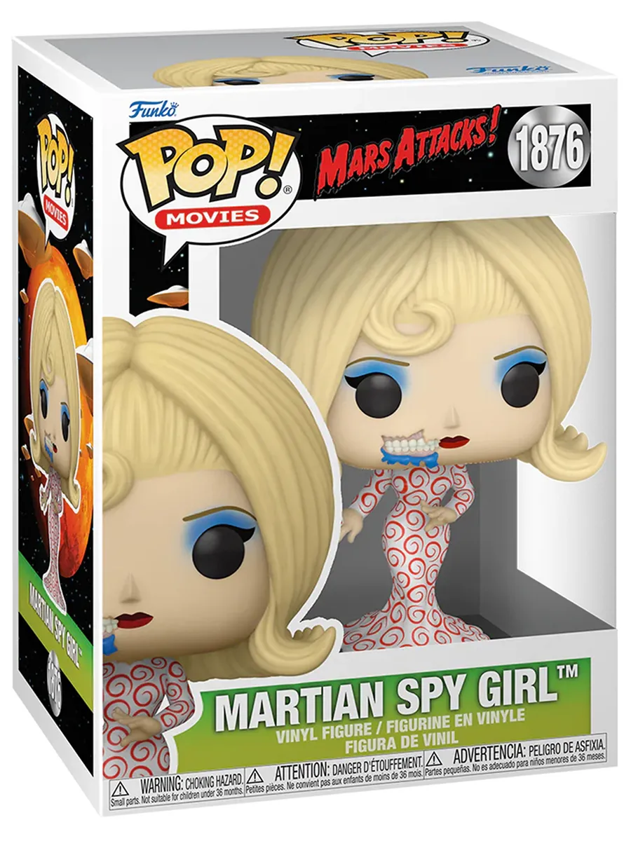 Фигурка Funko POP! Movies Mars Attacks Martian Spy Girl