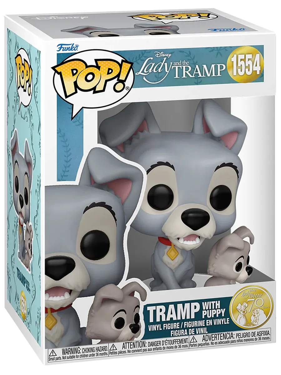 Фигурка Funko POP! Disney Lady and the Tramp Tramp w/Puppy