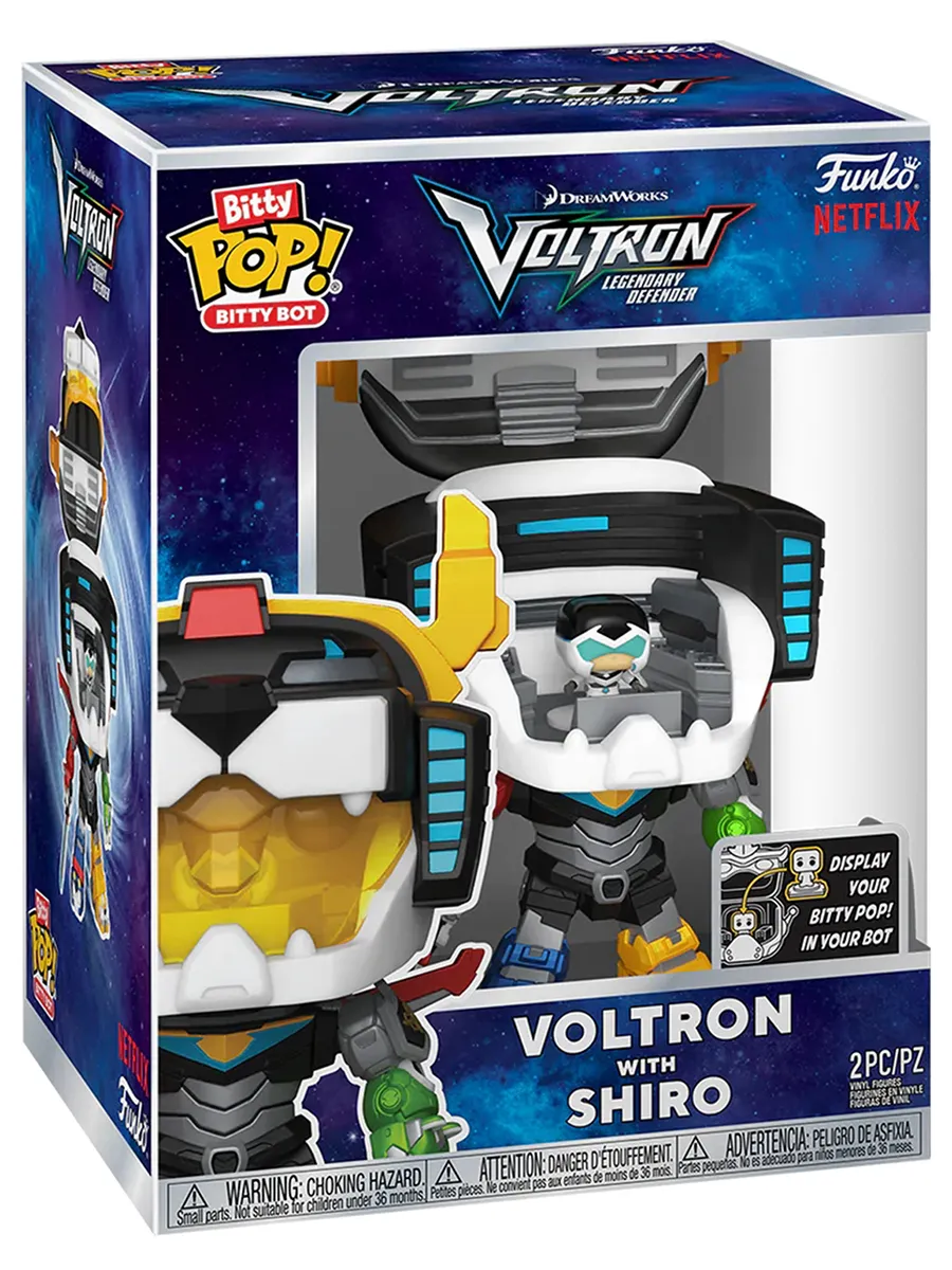Фигурка Funko Bitty POP Bitty Bot Voltron Voltron with Shiro