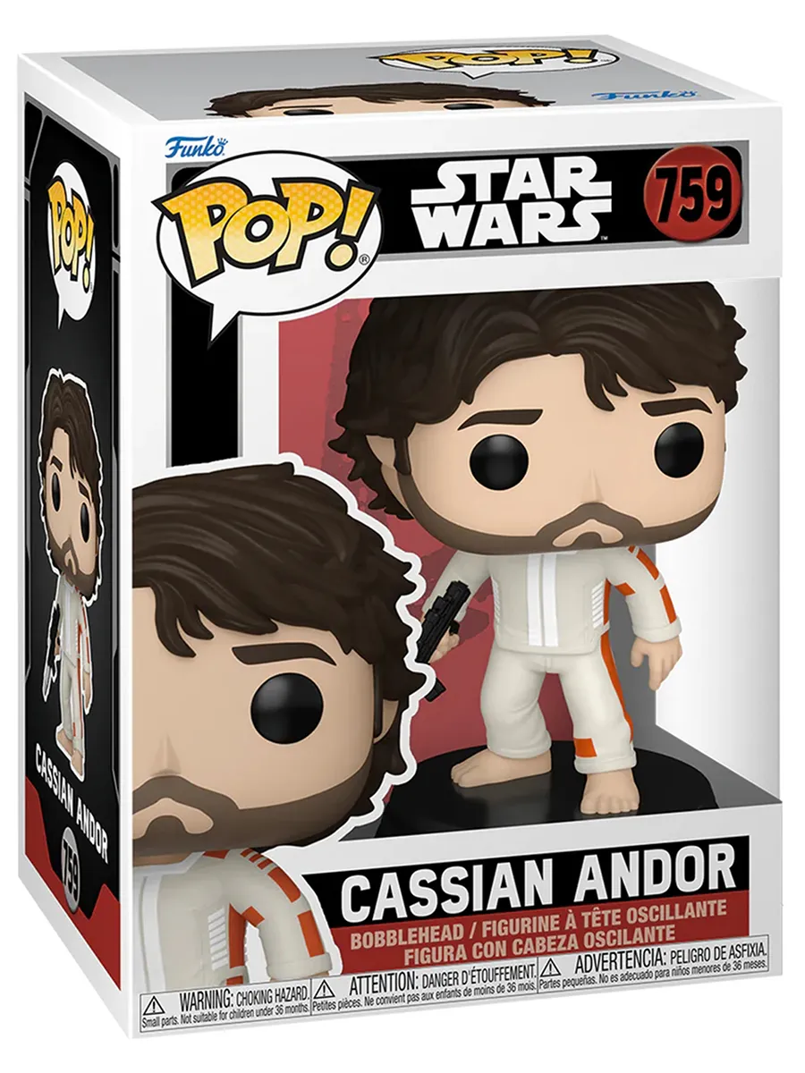 Фигурка Funko POP! Bobble Star Wars Andor S2 Cassian Andor