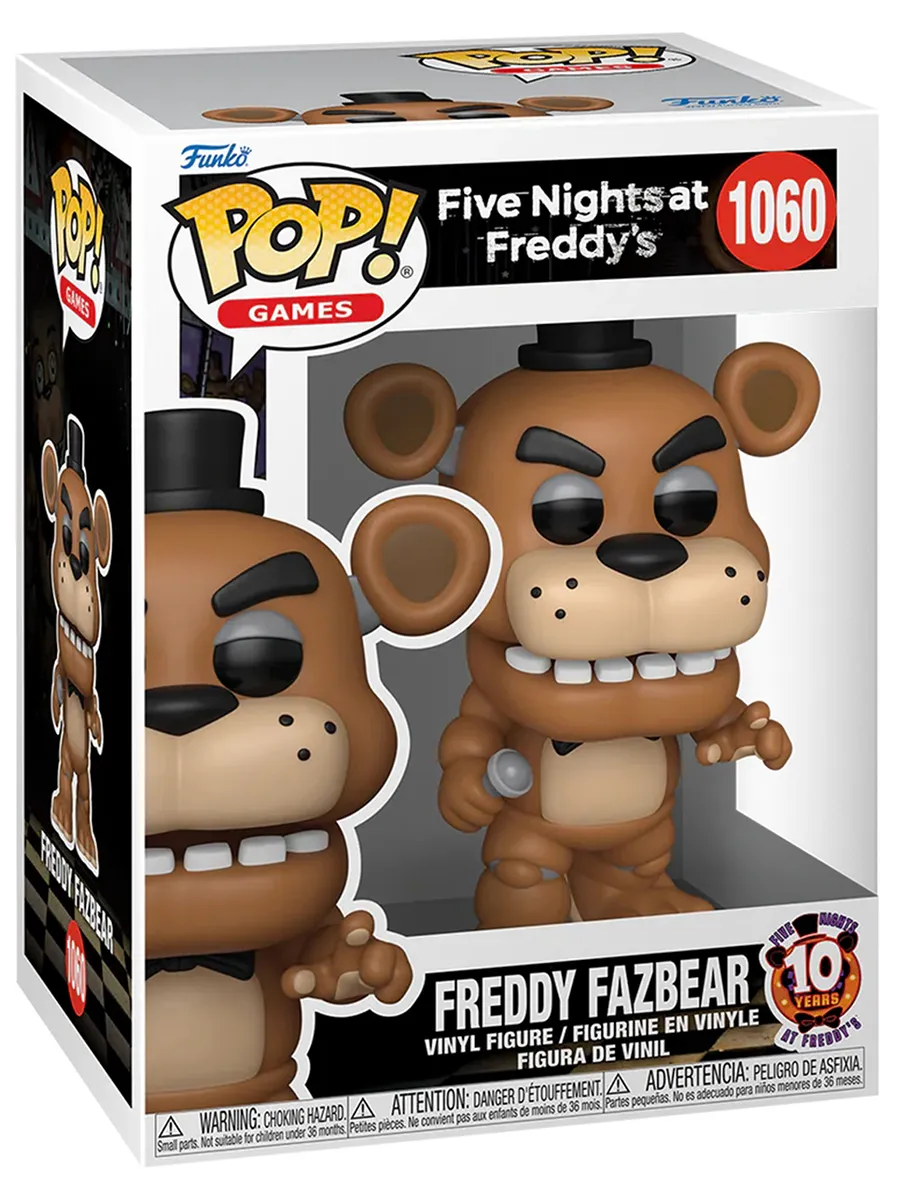 Фигурка Funko POP! Games FNAF 10th Freddy Fazbear (1060)