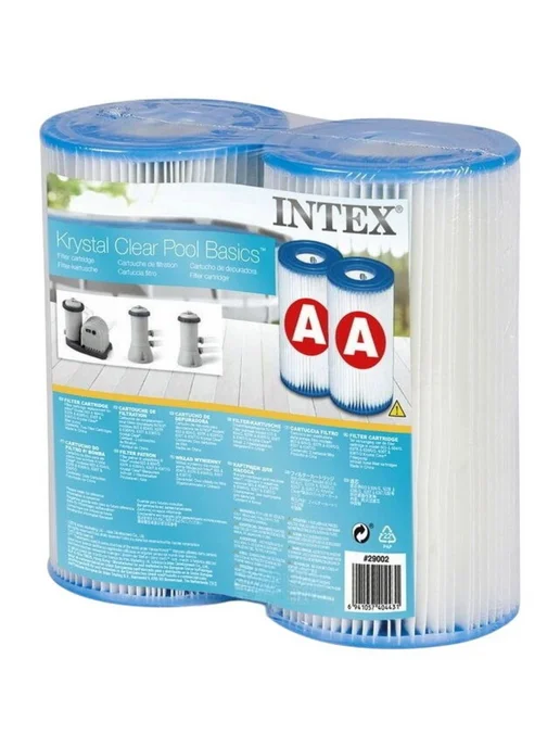 Intex Сменный картридж для фильтра бассейна тип А 2шт, 2 шт, фото 4