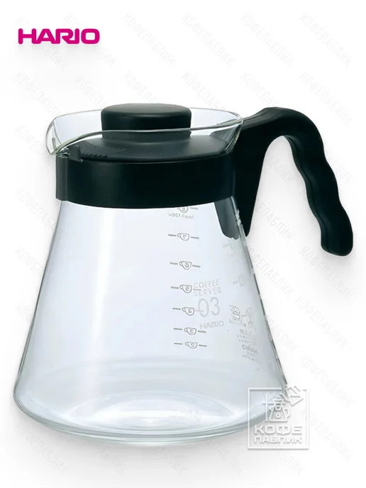 Hario Чайник заварочный для кофе и чая V60 VCS-03B, 1000 мл, 1 л, фото 8