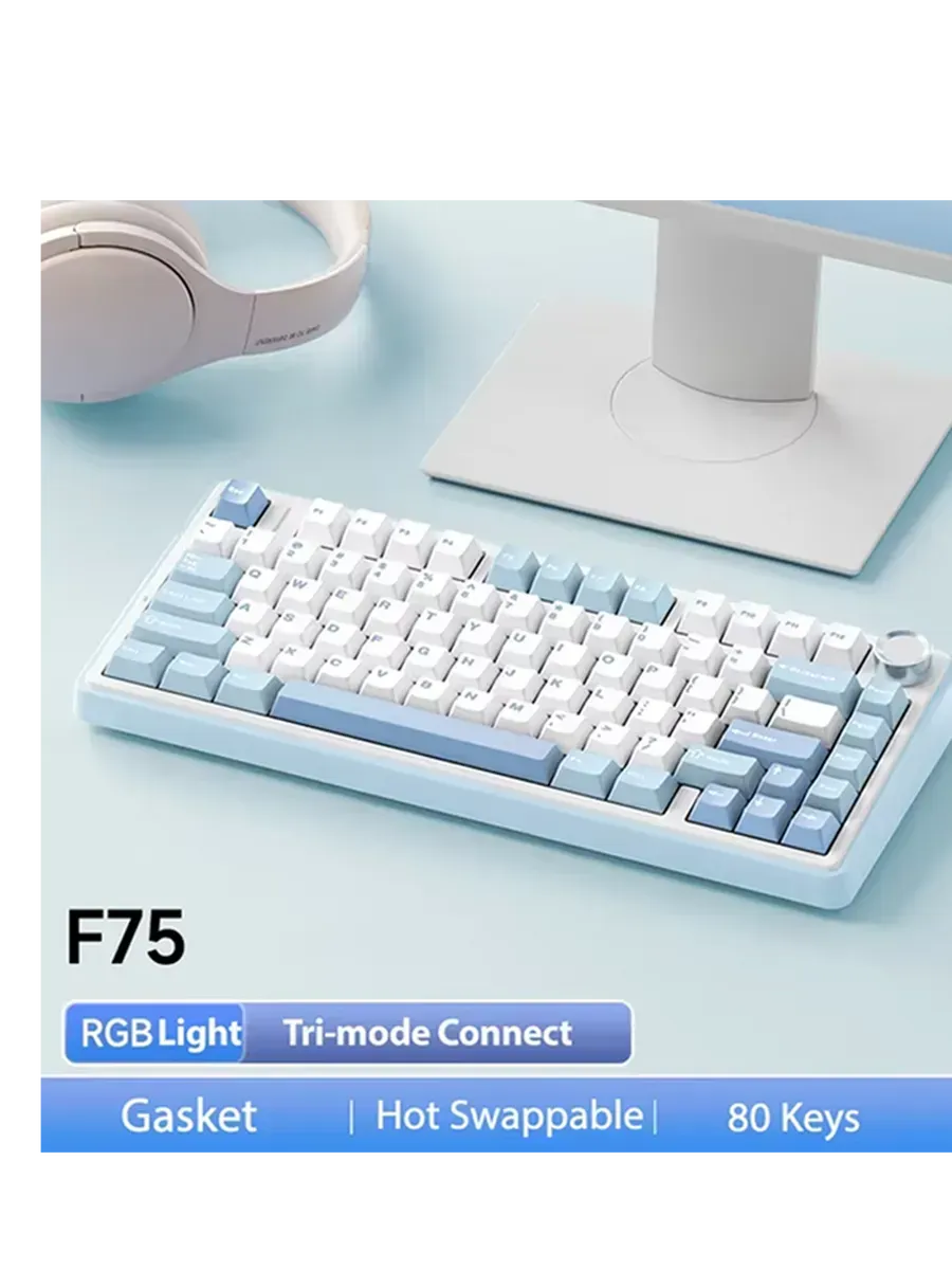 AULA клавиатура Игровая беспроводная F75