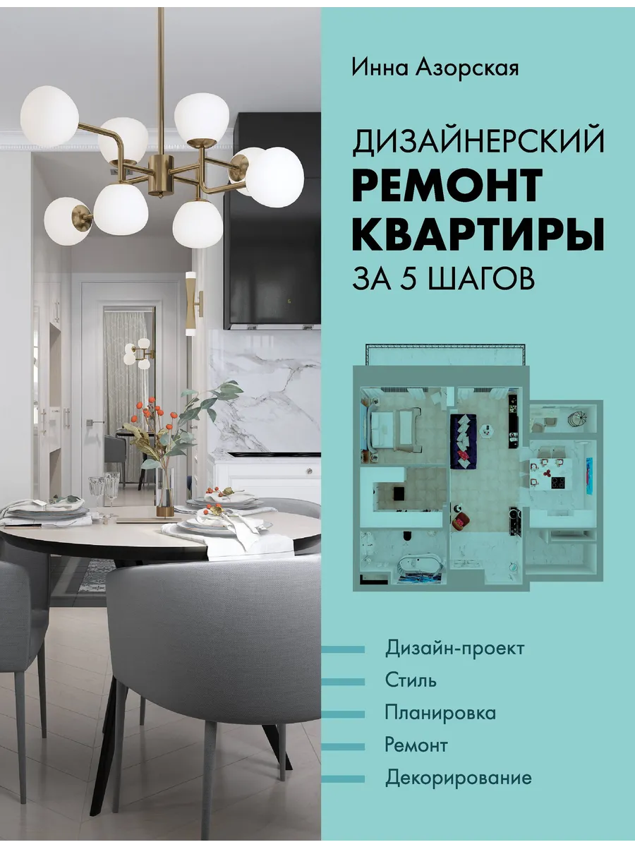 Дизайнерский ремонт квартиры за 5 шагов