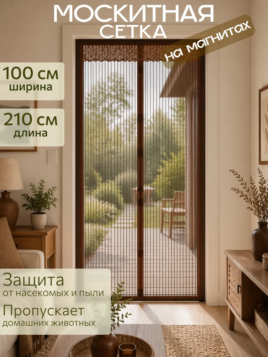 Москитная сетка на дверь