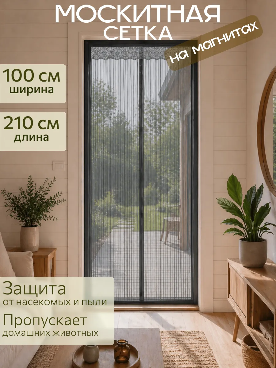 Москитная сетка на дверь