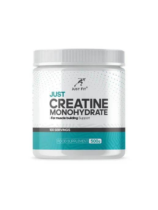 Just Fit Nutrition Creatine Monohydrate 250 грамм, креатин моногидрат в порошке, 500 грамм моногидрат в, фото 4