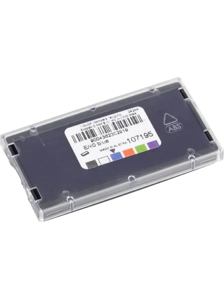 Подушка сменная Colop E/40 синяя для Colop Pr. 40