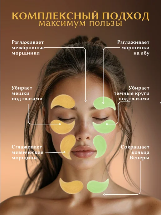 LUXE AURA Патчи гидрогелевые 120 штук, вариант, фото 3