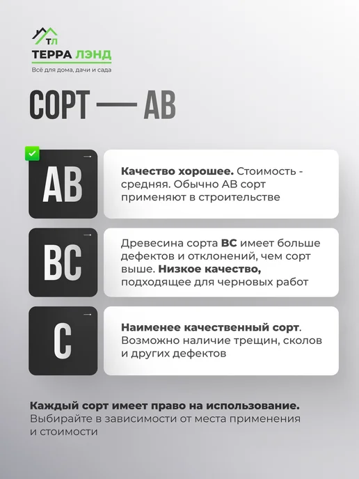 Терра_Лэнд Имитация бруса карельский профиль 3 шт сорт AB 172х20х900, 20x900, 3 шт, фото 4