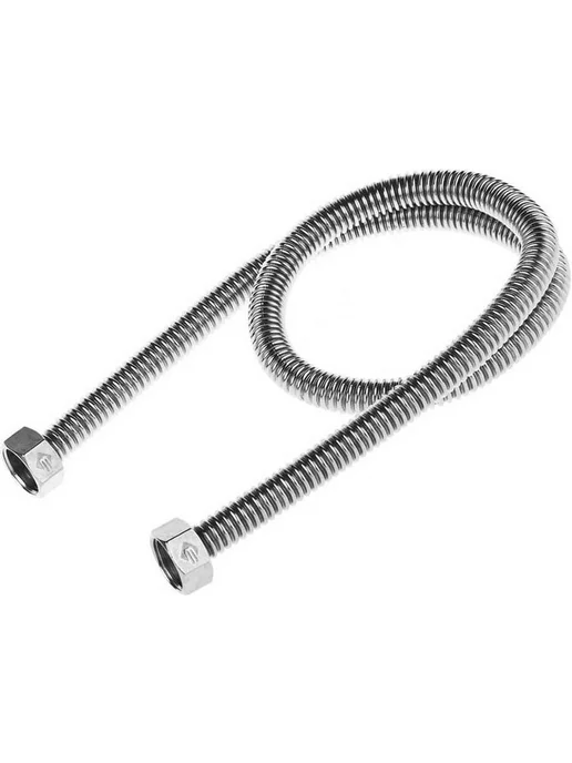 MILLENNIUM Газовый шланг подводка для газа, металлическая 1 м, 1 шт, 1 м, 1 шт