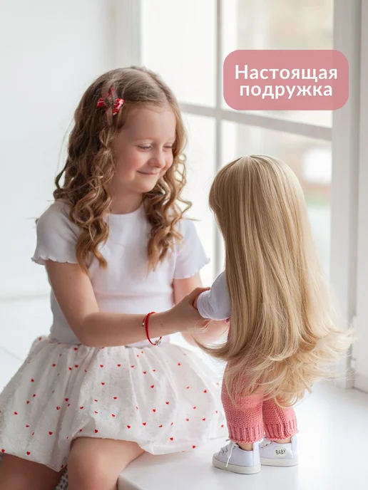 RebornChild Кукла Reborn силиконовая девочка Яна 55 см, вариант, фото 6
