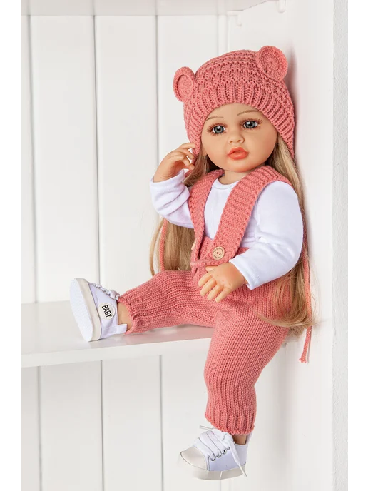 RebornChild Кукла Reborn силиконовая девочка Яна 55 см, вариант, фото 8