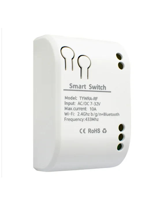 TUYA Wi-Fi Smart Module Сухой контактный 1CH 7-32 В, белый, фото 4