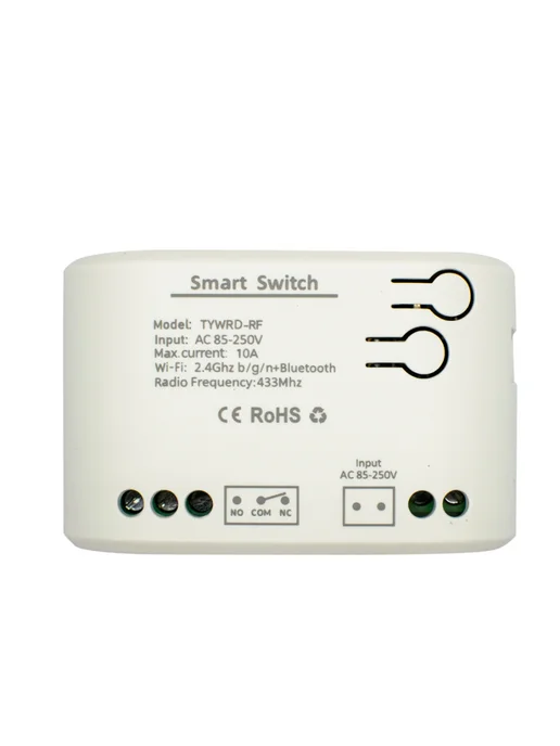 Модуль TUYA Smart Wi-Fi сухой контактный 1CH 85-250 В, белый, фото 2