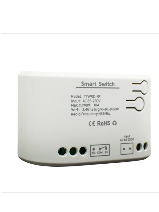 Модуль TUYA Smart Wi-Fi сухой контактный 1CH 85-250 В, белый, фото 3