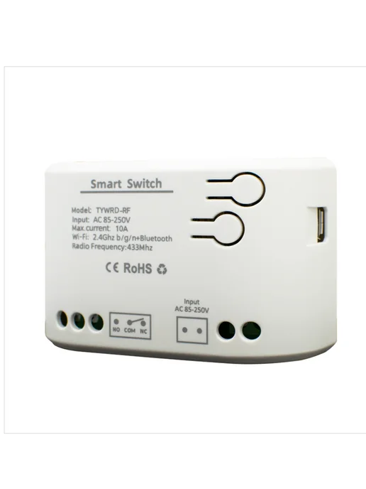 Модуль TUYA Smart Wi-Fi сухой контактный 1CH 85-250 В, белый, фото 4